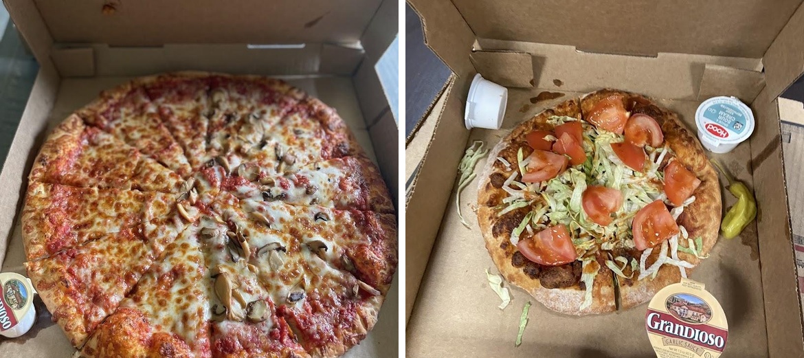 Mrs C's Pizza LLC Menu