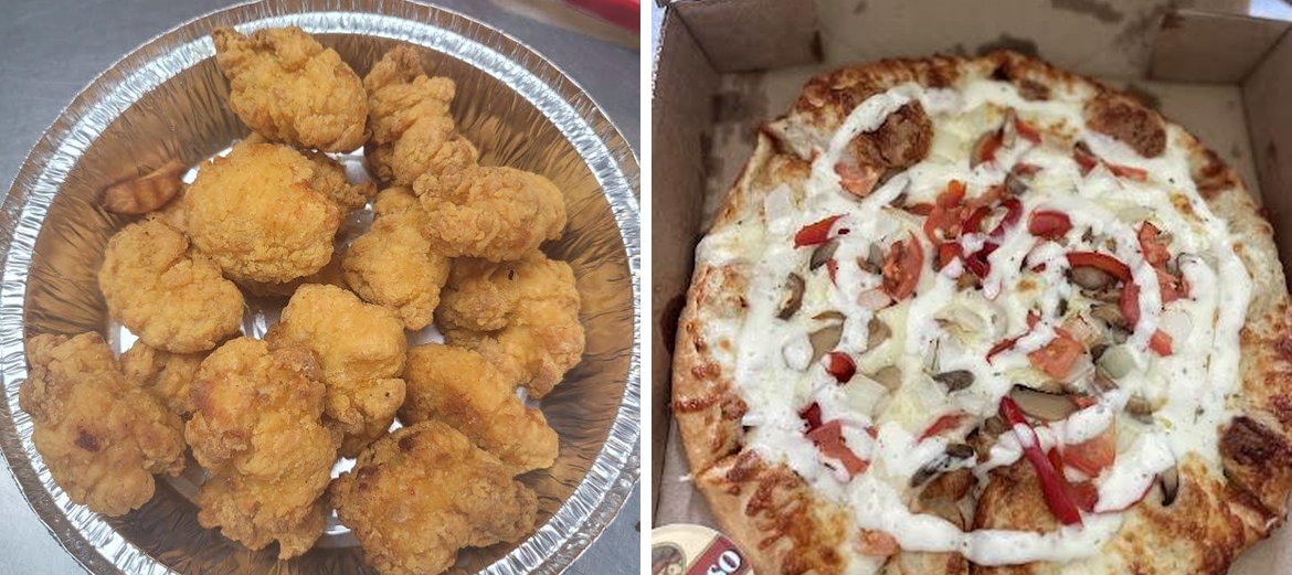 Mrs C's Pizza LLC Menu