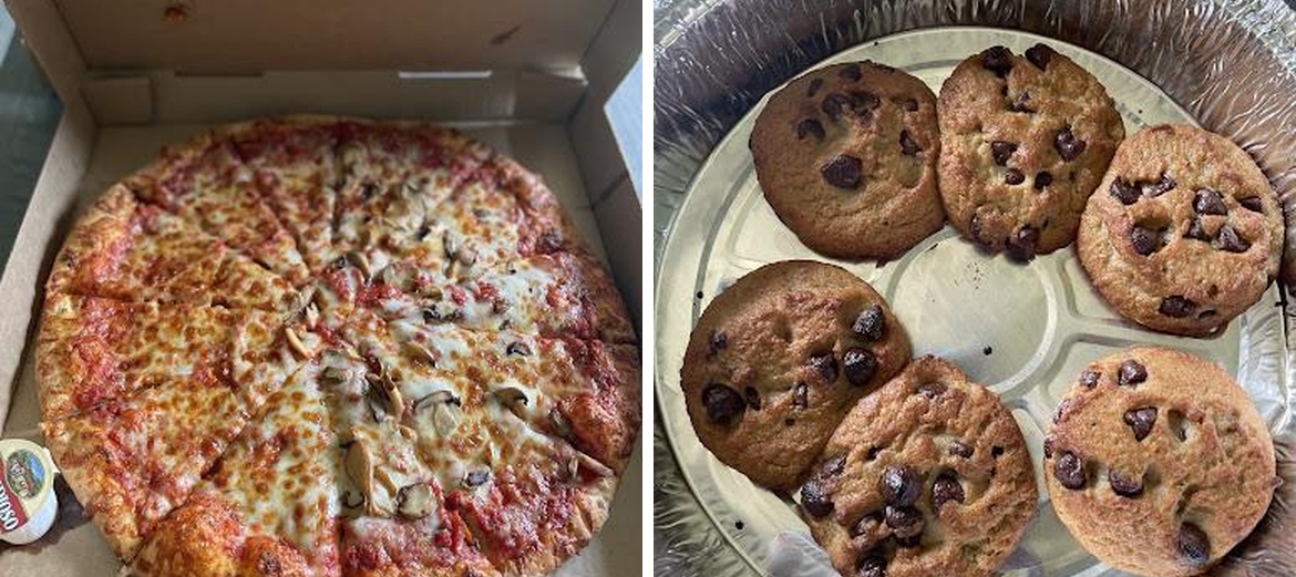 Mrs C's Pizza LLC Menu